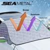 Car Windshield Covers Winter Snow Covers Ice Protector Summer Auto Sun Shade Cover With Reflective Tape Safety At Night