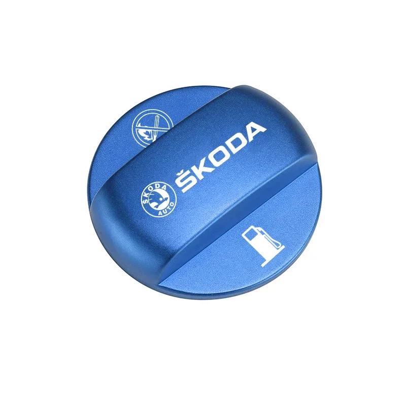 2025 New Car Fuel Filler Door Cover Fuel Tank Gas Caps Accessories For Skoda Octavia Kodiaq Enyaq iV Kamiq Scala Superb Fabia Ra