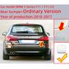 Car Accessories Rear Bumper Tow Hook Cover Cap For BMW 5 Series 2010-2017 F11/LCI Ordinady Version Trailer Cover Decoration