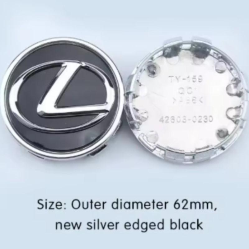 For 4PCS Car Original Wheel Center Cover Hub Cap Lexus IS250 IS200 CT200h GS300 LS430 RX450h LX570 IS300 ES RX LS IS NX CT LX UX