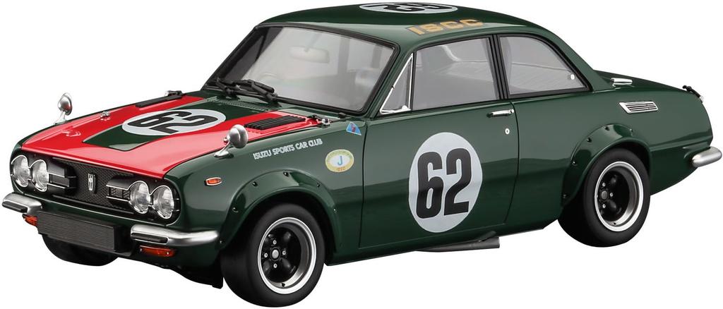 Hasegawa Масштабная модель Isuzu Bellett 1600GTR Гоночная спецификация Пластиковый набор для сборки 20749 1/24 (Автомобиль)