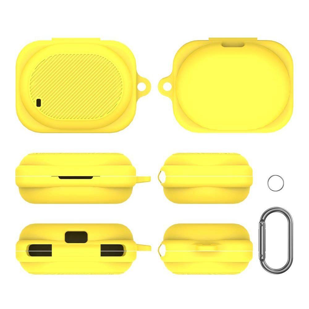 Shockproof Earphone Case with Carabiner Clip Soft Case for Nothing Ear (3a)