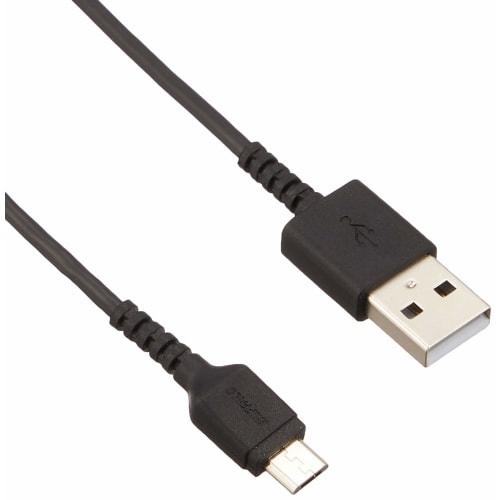 BUFFALO USBmicroB Cable Slim 3.0m Black BSMPCMB130BK