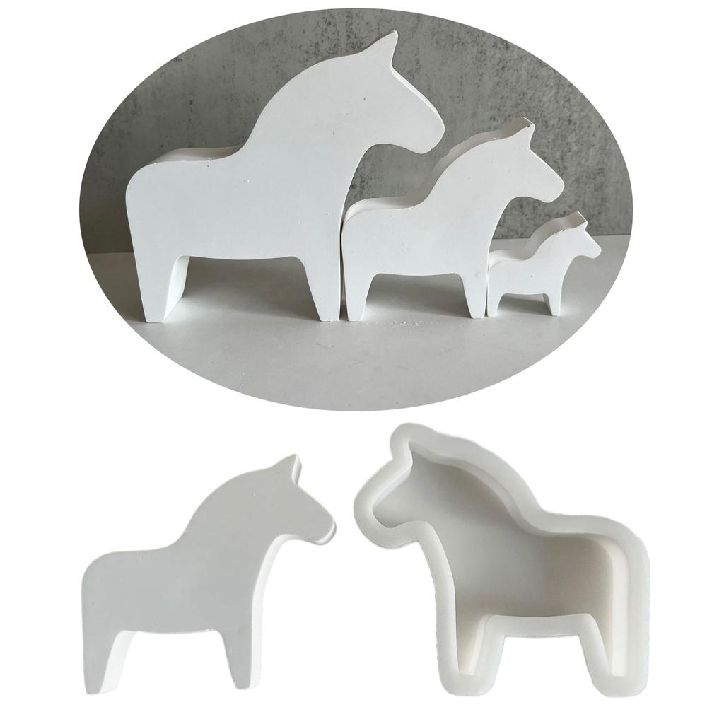 Animal Resin Molds for DIY Candle Gypsum Ornaments Chocolate Fondant, Epoxy Resin Casting Molds Non Stick Easy To Demold