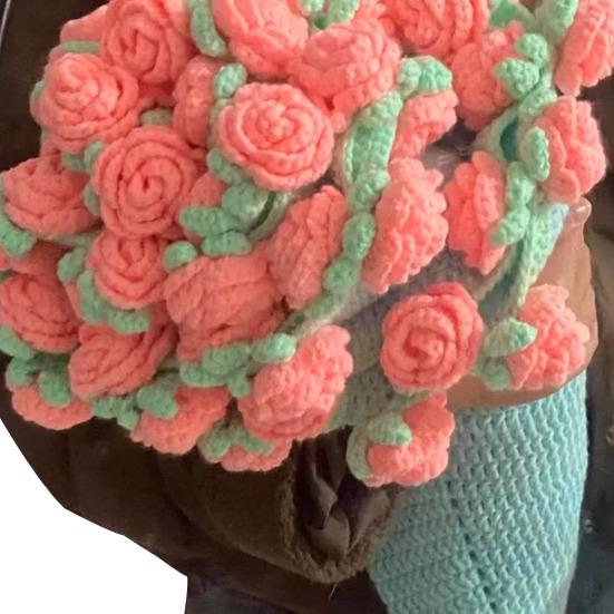 Букет Одеяло DIY Набор Цветочные Букеты Вязание крючком Набор Вязаный Букет Плед Набор для Рукоделия для Дома Кровать Диван Диван Декор