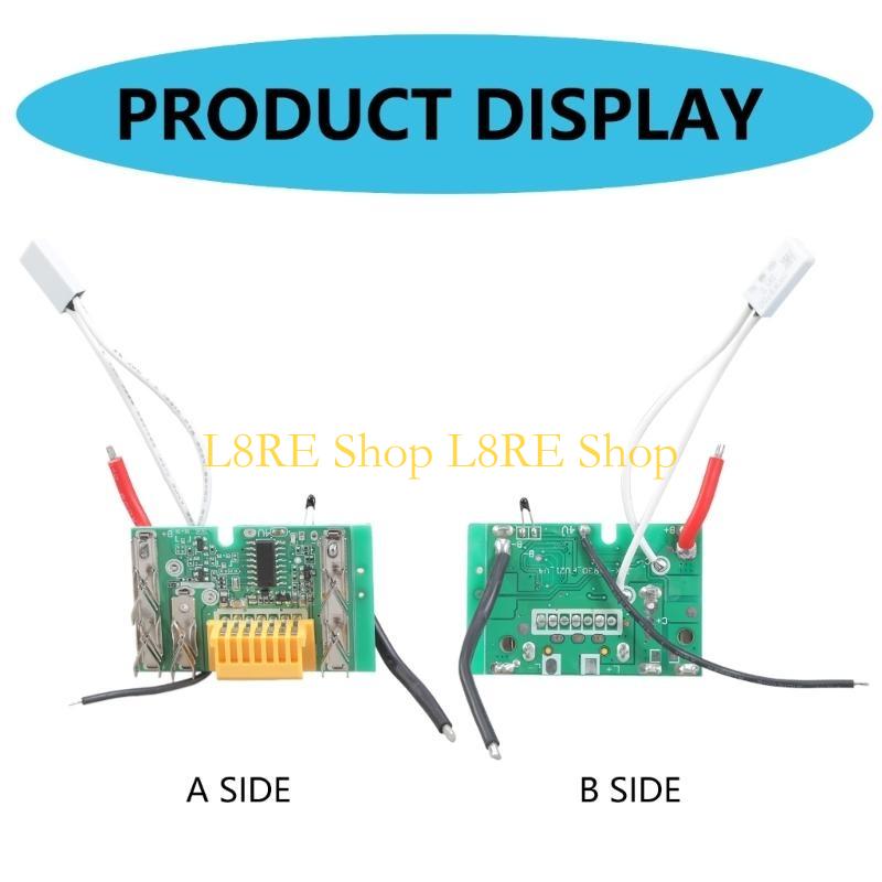 L8RE Battery Management System Overdischarge Plate Battery Protectors for 18V BL1830 BL1850 Prevents Overdischarge