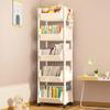 Trolley Bookshelf Movable Bookshelf Mobile Kitchen Storage Rack Snack Cart Storage Rack Multi-Layer Storages Shelve With Wheels