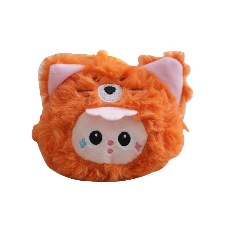 Кролик Три Малыша Мультяшный Кошелек для Монет Плюшевый Брелок Подвеска Для Детей Подростков И