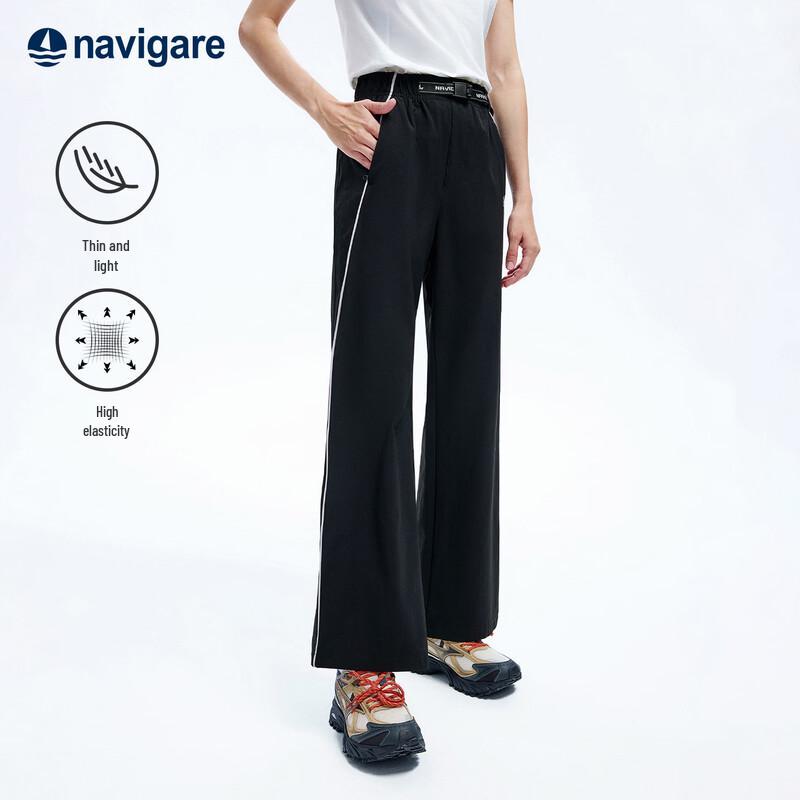 Navigare Women's Lightweight Straight Leg Casual Pants