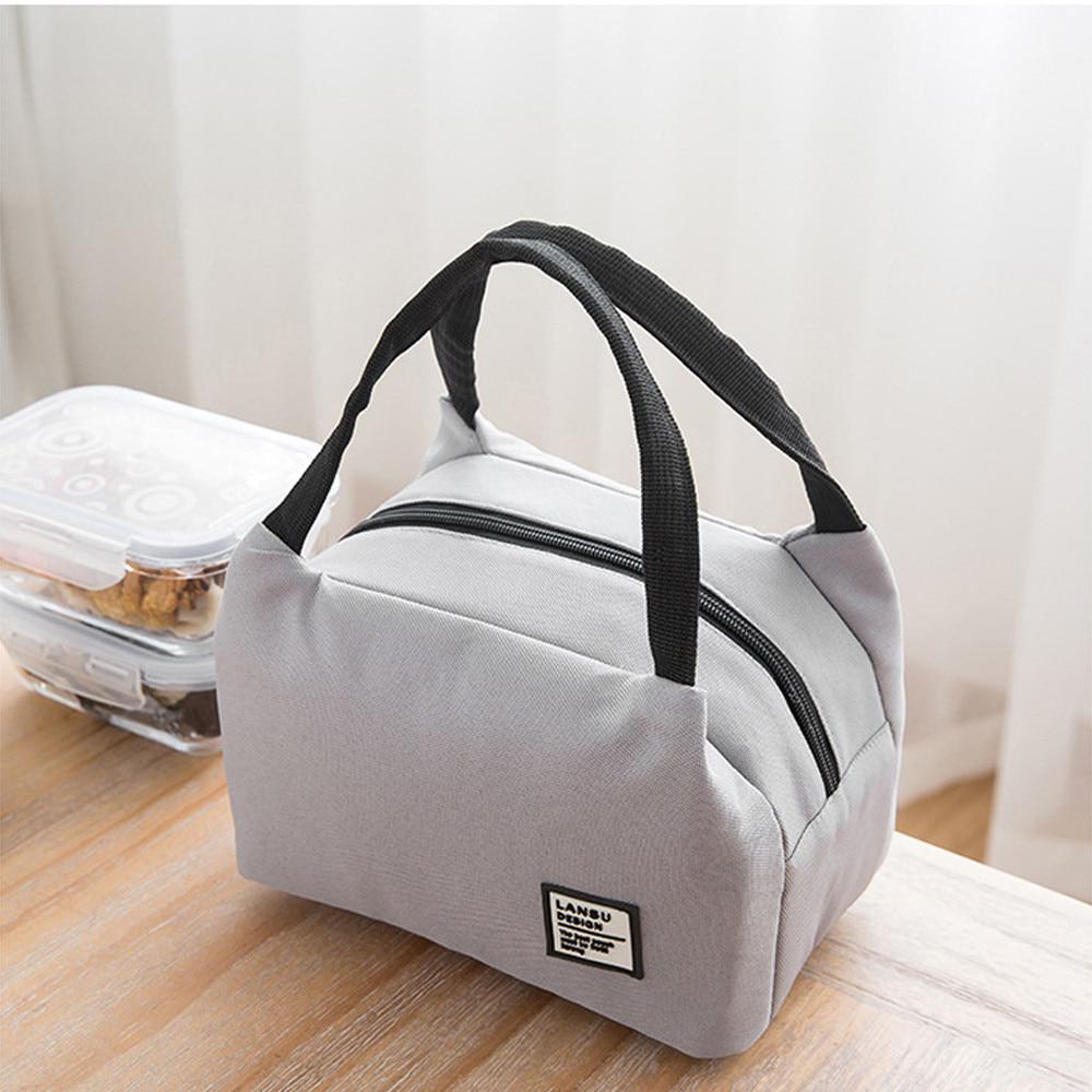 Portable Lunch Bag Ice Bag Lunch Box Bags Thermal Bag Bento Pouch Lunch Container School Food Box