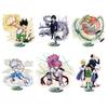 Горячая аниме HUNTER×HUNTER акриловая подставка модель фигурка косплей держатель тарелки топпер день рождения фанаты рождественский декор стола тарелка подарок