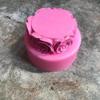 Wholesale DIY Handmade Soap Mold Soap Making 3D Circular Rose Shaped Silicone Soap Mold Cake Candle Mold Craft Decoration
