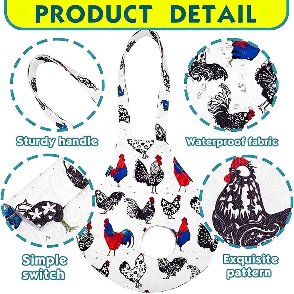 Adjustable Strap Hen Holder Bag Breathable Poultry Transport Handbag Pet Accessories
