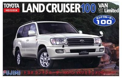 Fujimi Model Серия Inch Up ID132 Toyota Land Cruiser 100 ФУРГОН 2002 (ФУДЗИМИ) 1/24