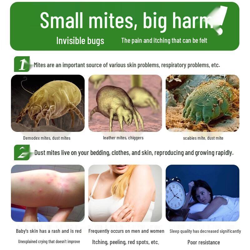 CHEIR Herbal Mite Removal Bags