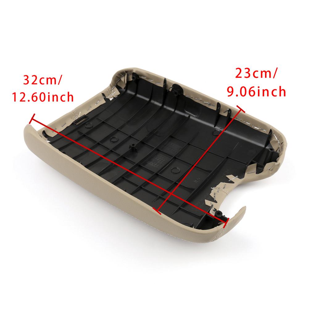 Бежевая кожаная крышка подлокотника центральной консоли для Honda Accord 2008-2012