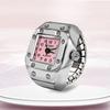 Vintage Roman Quartz Watch Zinc Zinc Alloy Finger Watch Ring Cool Rings Jewelry Clock  Man