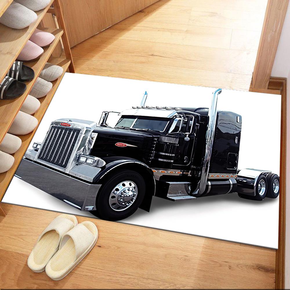 Kw Heavy Trucks Carpet Design For Dining Room Outdoor Dormitory Hallway Antislip Rug Office Home Decor Perfect Birthdaychristmas Gift Idea