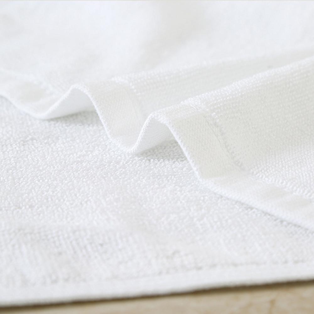100CMX200CM White Bath Towel Extra Absorbent Quick Dry Cotton Towel for Hotel Home Bathroom Spa Gym
