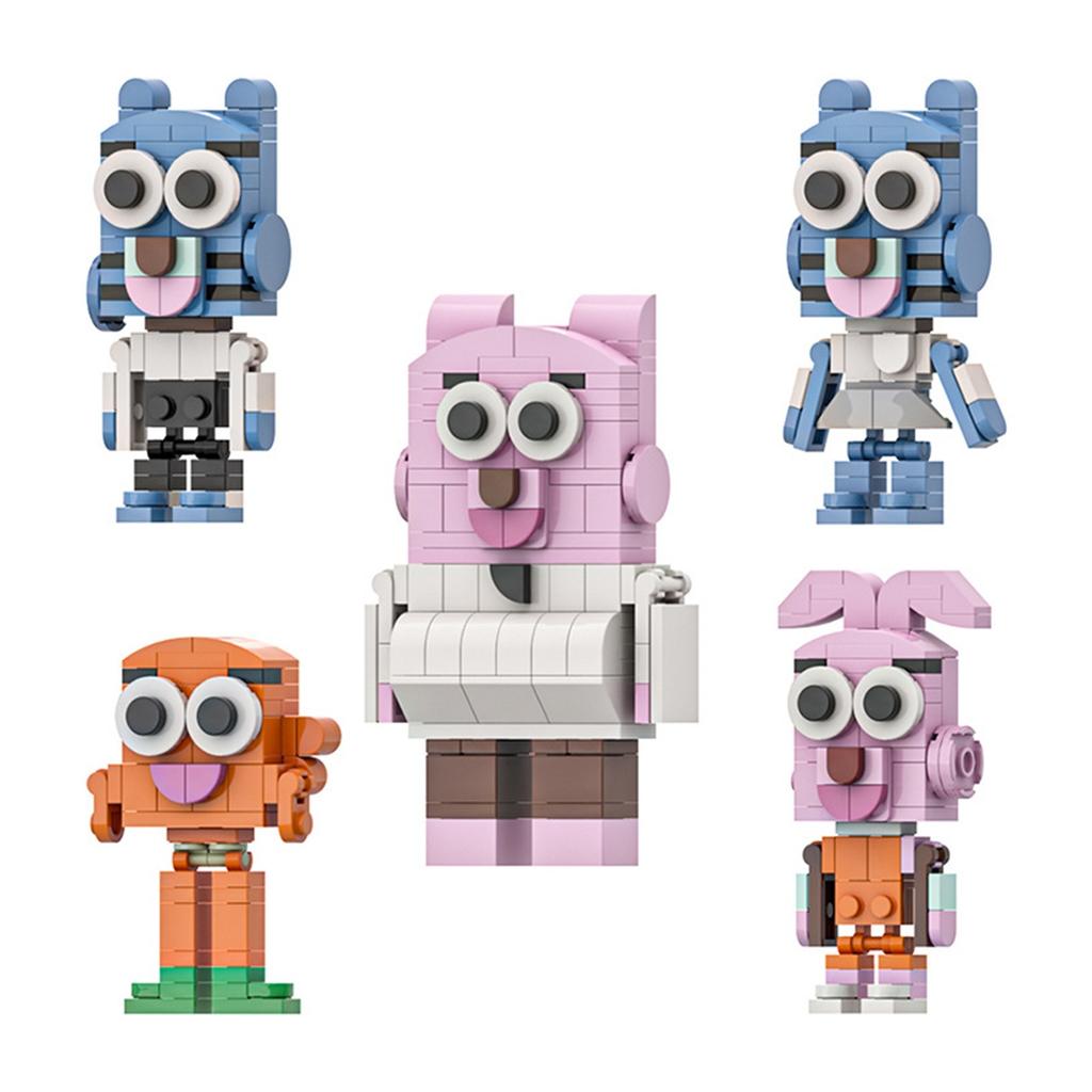 Building Cartoon Comedy Action Characters Bricks Toys Gift For Kids