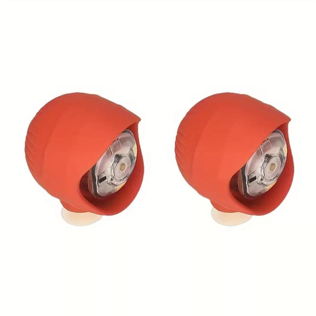 2 шт. Водонепроницаемые светящиеся украшения для обуви, аксессуары для обуви Crocs, 3 режима освещения для кемпинга, прогулок с собакой, в подарок взрослым и детям