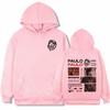 Rapper Paulo Londra Homerun Graphic Hoody Men Women Hip Hop Vintage Loose Sweatshirts High Quality Casual Fleece Hoodie Pullover
