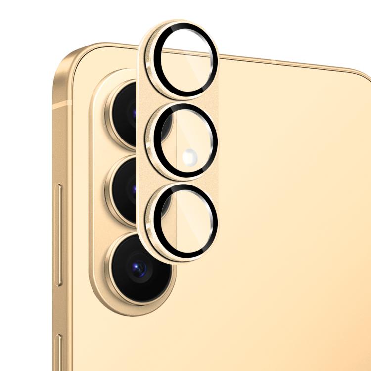 Anti-reflection Aluminium Alloy Camera Lens Tempered Glass Protector For Samsung Galaxy S26 5G, HD Scratch Resistant Lens Film