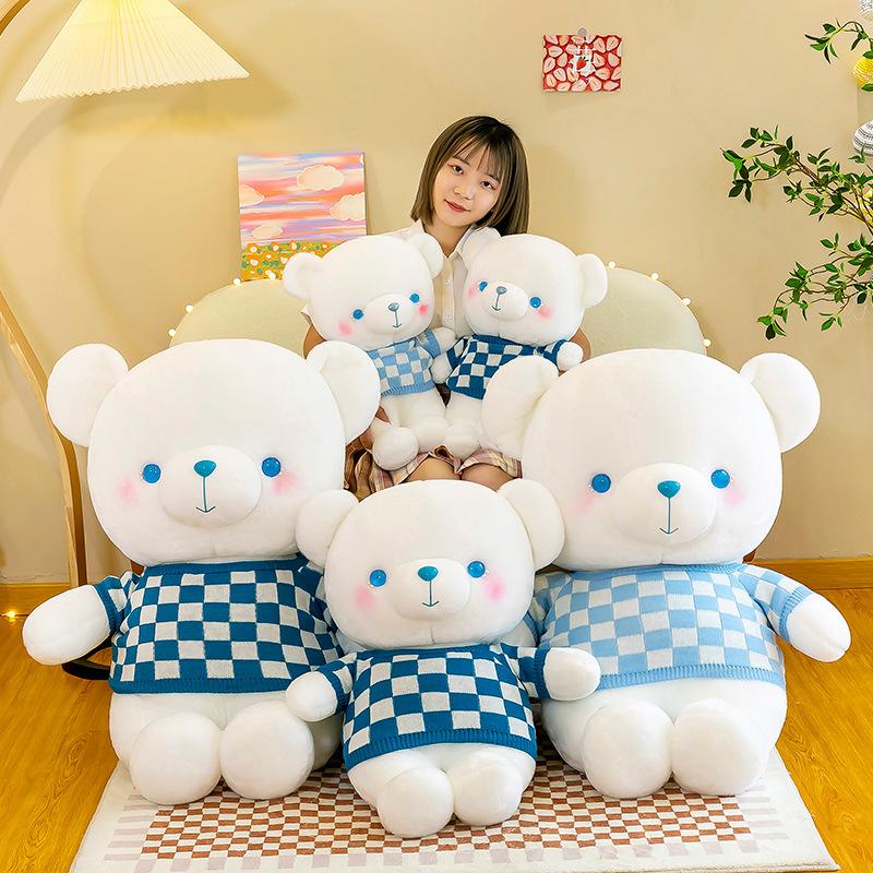 Sweater Teddy Bear Doll Plush Teddy Bear Girlfriend Valentine's Day Birthday Gift Annual Meeting Gift