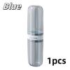 1pcs Toothbrush Storage Box Three-In-One Transparent Portable Toothbrush Case Mouthwash Cup Travel Supplies Plastic Storage Boxs