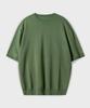 BLACK MOMENT Cool Linen-Like Semi-Overfit Half Sleeve Knit 8 Colors