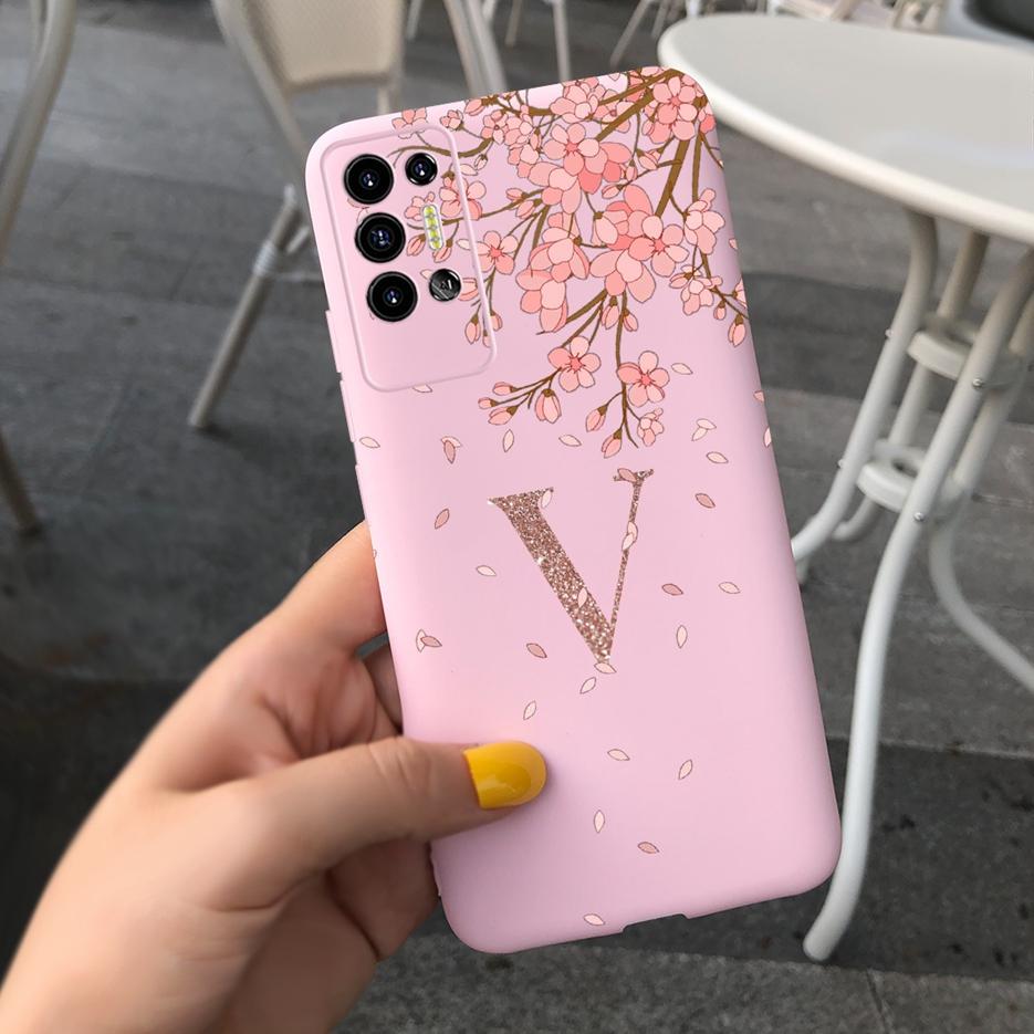 Чехол для Tecno Pova 2 LE7 LE7n Милая Корона Буквы Задняя Крышка Мягкий Силиконовый Чехол для Телефона Для Tecno Pova 2 Pova2 Coque Бампер Fundas
