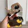 1pc Cute Cartoon Doggy Acetate Splicing Hair Clip, Small Group Creative Design Hair Grab Acetate Shark Clip, New Hair Accessory