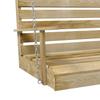 vidaXL Schaukelbank Imprägniertes Kiefernholz 155x65x60 cm