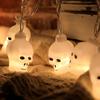 150CM Halloween Fun Light String Portable Pumpkin Skeleton Head Home Bar Decoration LED String Light Home Halloween Party Decoration