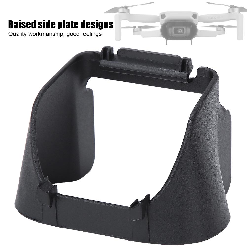 Drone Lens Hood Gimbal Lens Cover Sunshade Protective Cover Fit for MAVIC MINIBlack