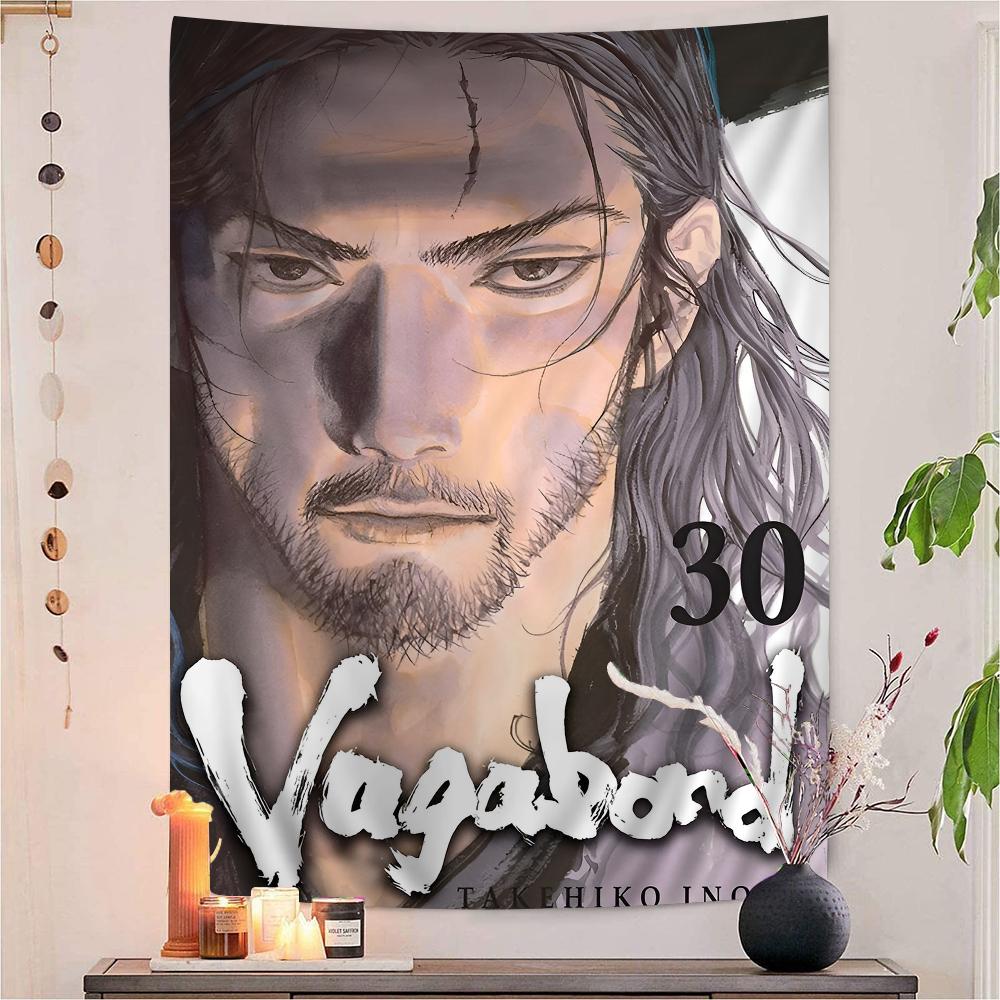 Vagabond Manga Chart Tapestry Art Science Fiction Room Home Decor Cheap Hippie Wall Hanging