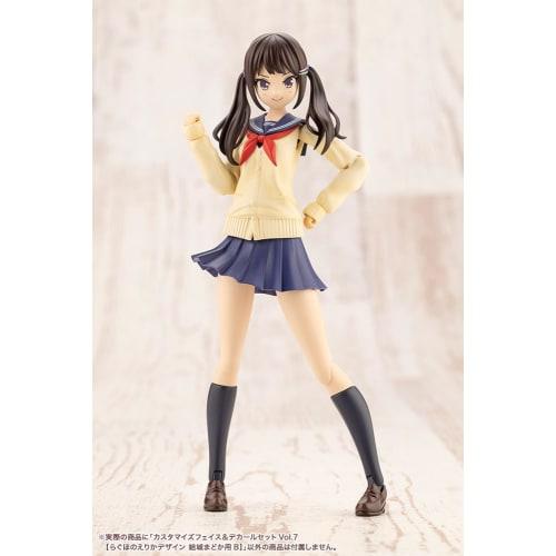 Kotobukiya (KOTOBUKIYA) Sousai Shojo Teien Customized Face & Decal Set Vol. 7 [Raghono Erika Design for Madoka Yuki B] Approximately 18mm Tall 1/10 Sc