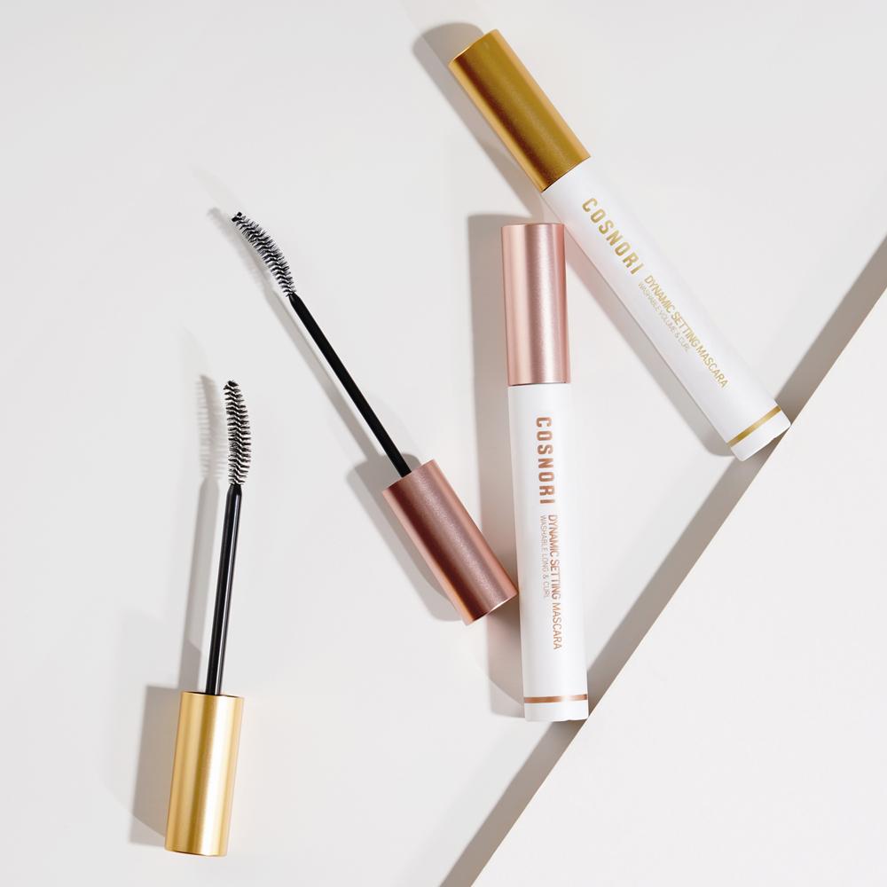 Cosnori Dynamic Setting Washable Mascara (7ml) –  Volume & Curl / Long & Curl with Lightweight Setting Formula, Korean