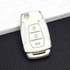 Чехол-брелок из ТПУ для 3-кнопочного складного ключа автомобиля Ssangyong Korando Tivoli Musso Actyon Kyron Sanka, Аксессуары для автомобиля