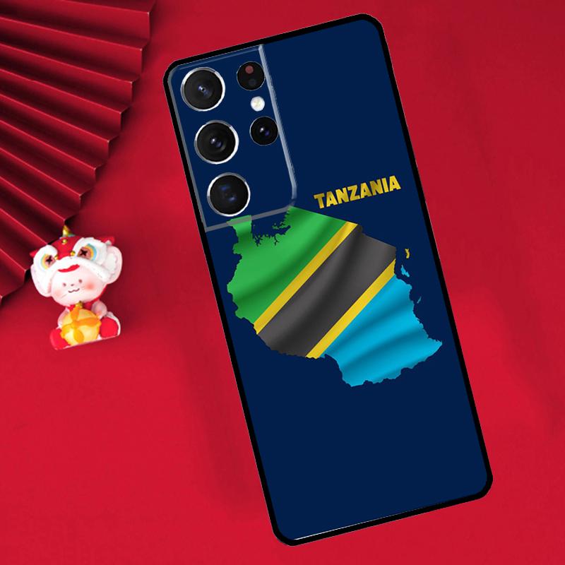 Tanzania National Flag Case For Samsung Galaxy S24 S26 Ultra S21 S22 S20 S23 S25 Ultra Plus S10 S25 FE Cover Funda