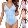 Women's One-Piece Sexy Bikini Fashion With Bra Pads No Steel Support Swimming Costume
