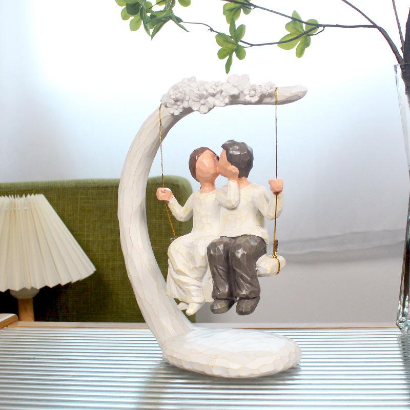 Производители могут заказать фотографии, трансграничные украшения для дома, креативные украшения из смолы, качели, пара