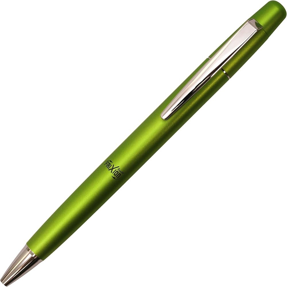 Шариковая ручка Pilot FriXion Ball Knock Biz, светло-зеленая, 0,5 мм, гелевая, для письма