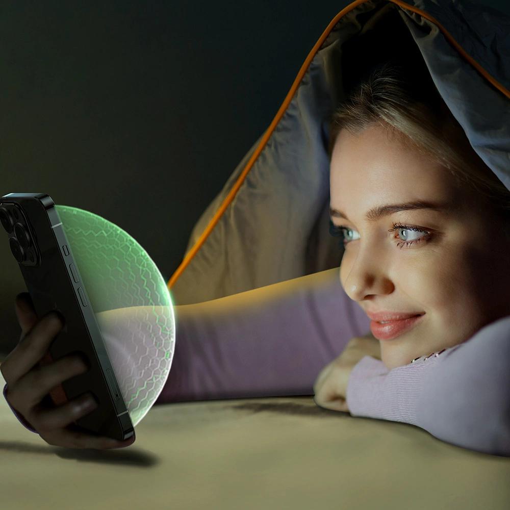 Joyroom Knight Green Glass For Iphone 14 Pro Max With Anti Blue Light Filter For The Entire Screen (Jr-G04)