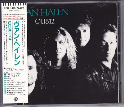 CD VAN HALEN OU812 32XD1055 Warner Bros 2022 Япония Рок Б/У