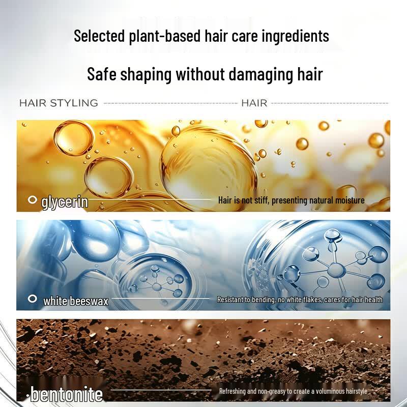 Stylist Men's Strong Hold Matte Hair Clay