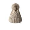Children's Winter Wool Hat: Large Brim, Solid Color, Warm, Plus Velvet, European & American Style