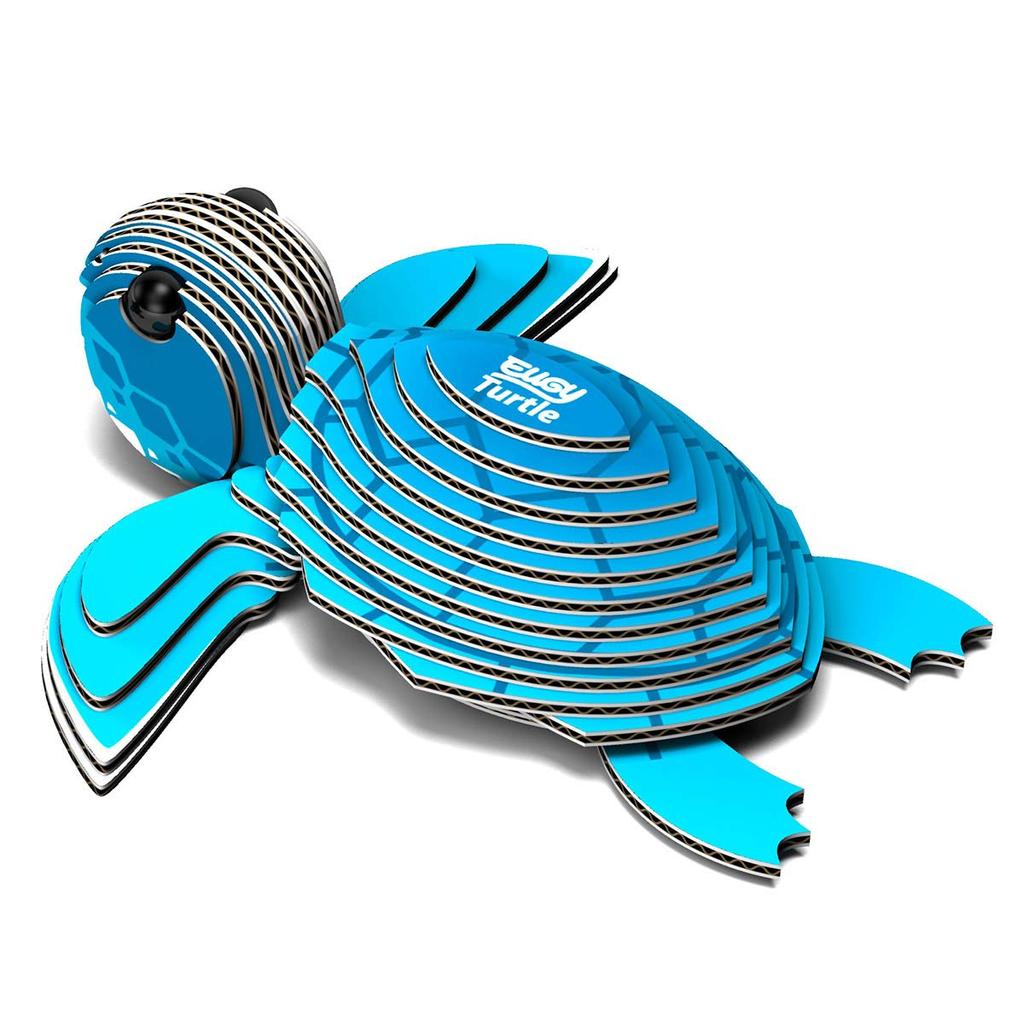 EUGY Turtle Paper 3D Puzzle An Educational Toy That Is Perfect As a Gift for Elementary School and Adults - Boys, Girls, Alike.