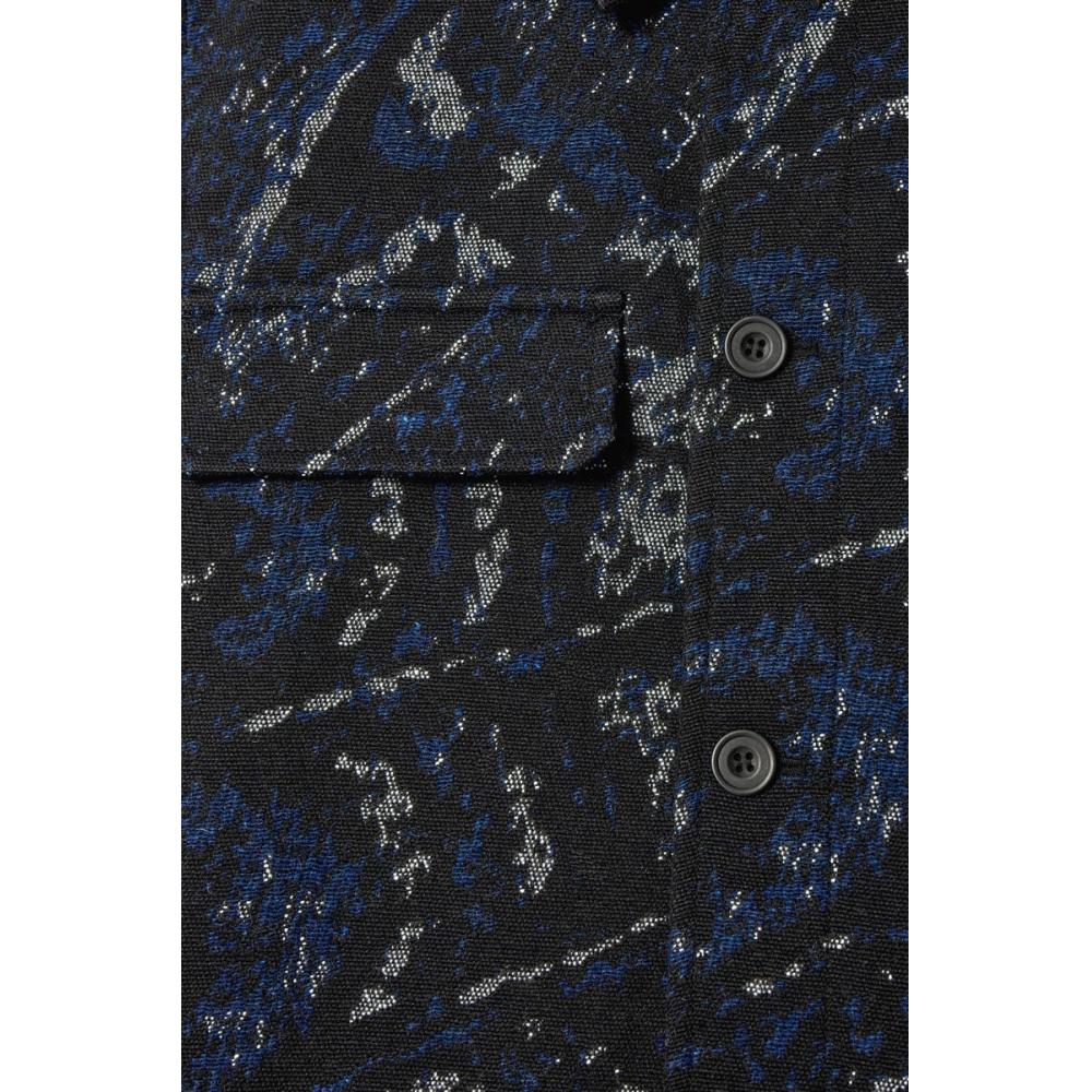 COS Japan Wool Blend Jacquard Overshirt