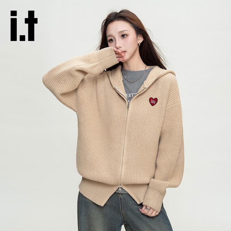 Женский худи на молнии izzue